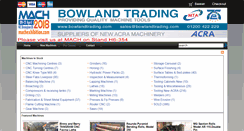 Desktop Screenshot of bowlandtrading.com